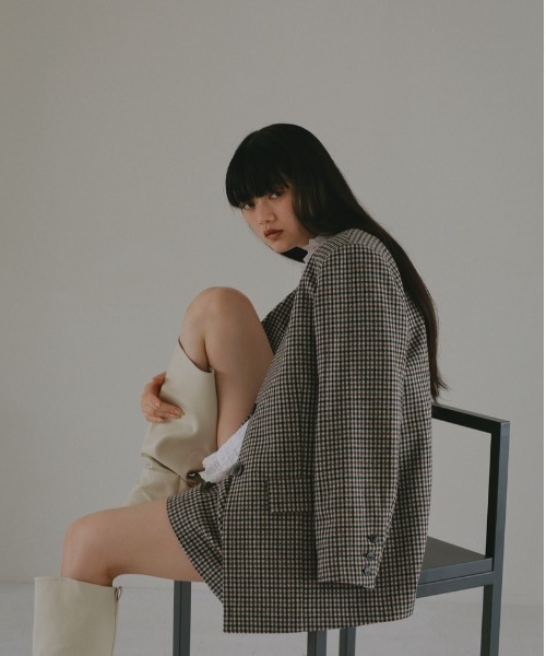 CASA FLINE(カーサフライン)の「ウールチェックキュロットパンツ(その他パンツ・レディース・チェック・FREE)」の6枚目の写真