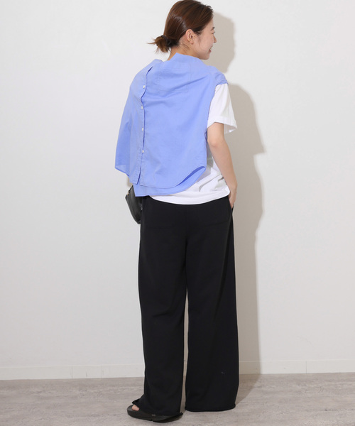 JOURNAL STANDARD relume(ジャーナルスタンダード レリューム)の「《追加》ワイドスウェットパンツ(スウェットパンツ・レディース・グレー/ブラック系その他・FREE)」の6枚目の写真