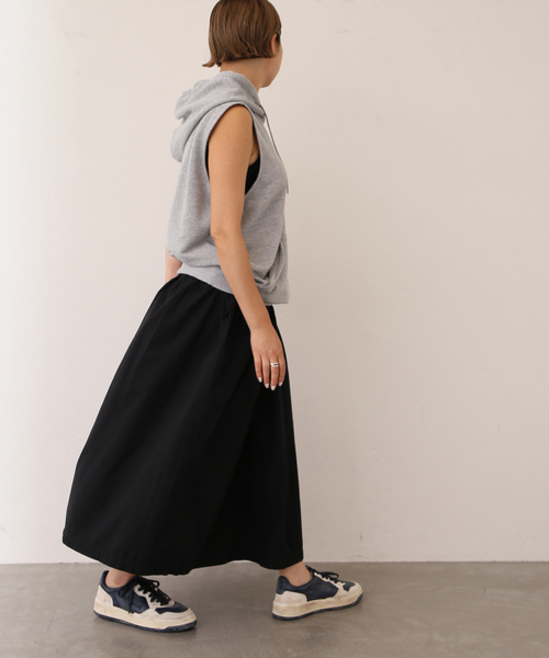 ジャーナルスタンダードラックス ARMEN サスペンダー付きスカート ARMEN】POPLIN SKIRT WITH SUSPENDERS（その他スカート