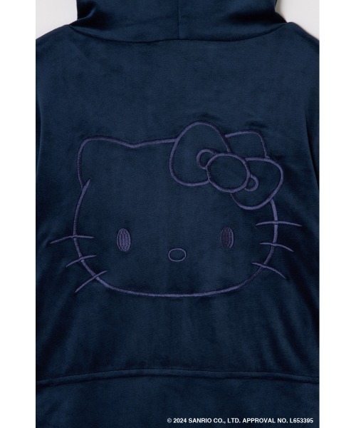 SLY（スライ）の「HELLO KITTY x SLY VELOURHOODIE ハローキティ