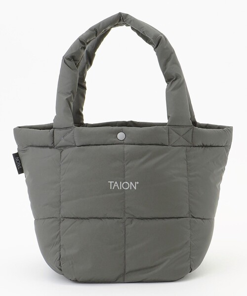 UNFILO(アンフィーロ)の「【TAION×UNFILO】BASIC TOTE(トートバッグ・レディース・ブラック系/グレー系/スモーキーグリーン系・F)」の6枚目の写真