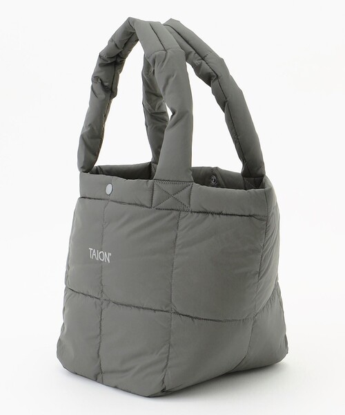 UNFILO(アンフィーロ)の「【TAION×UNFILO】BASIC TOTE(トートバッグ・レディース・ブラック系/グレー系/スモーキーグリーン系・F)」の8枚目の写真