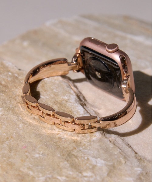 CALIFORNIA OUTFITTERS（カリフォルニア アウトフィッターズ）の「3-9B35 Apple Watch Band アップルウォッチ バンド スリム 細 ベルト 38mm 40mm 41mm（デジタル腕時計・レディース・シルバー/ゴールド/ピンクゴールド/ブラック・38/41）」の12枚目の写真