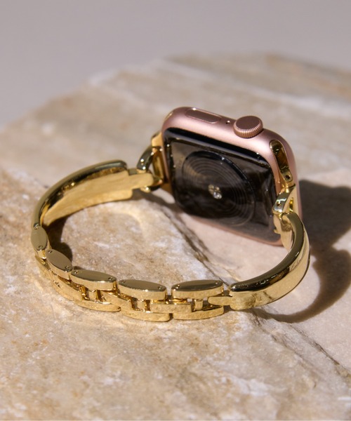 CALIFORNIA OUTFITTERS（カリフォルニア アウトフィッターズ）の「3-9B35 Apple Watch Band アップルウォッチ バンド スリム 細 ベルト 38mm 40mm 41mm（デジタル腕時計・レディース・シルバー/ゴールド/ピンクゴールド/ブラック・38/41）」の11枚目の写真