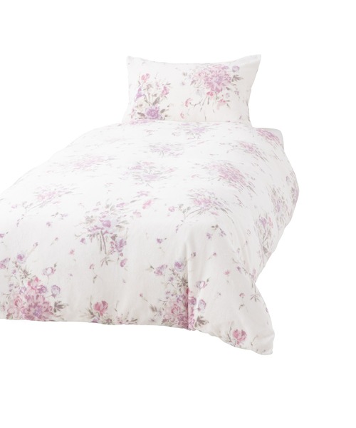 【セール】WARMY ボタニカルフラワー 掛け布団カバー セミダブル ピンク（寝具）｜Francfranc（フランフラン） 5,000円