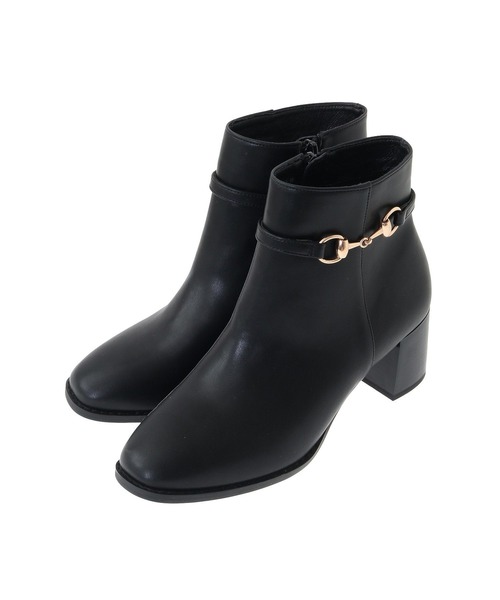 earth music&ecology（アースミュージックアンドエコロジー）の「ORiental TRafficビットモチーフブーツ（ブーツ・レディース・ブラウン/ベージュ/ブラック・L/M/S/LL）」の6枚目の写真