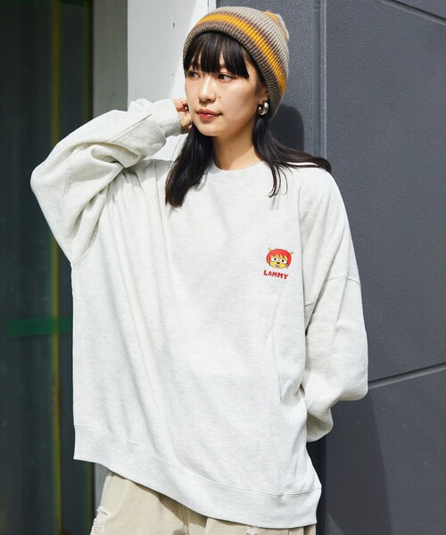 タグ付き　パラッパラッパー スウェット　LL オフホワイト 裏起毛　トレーナー タグ付き パラッパラッパー スウェット LL オフホワイト 裏起毛