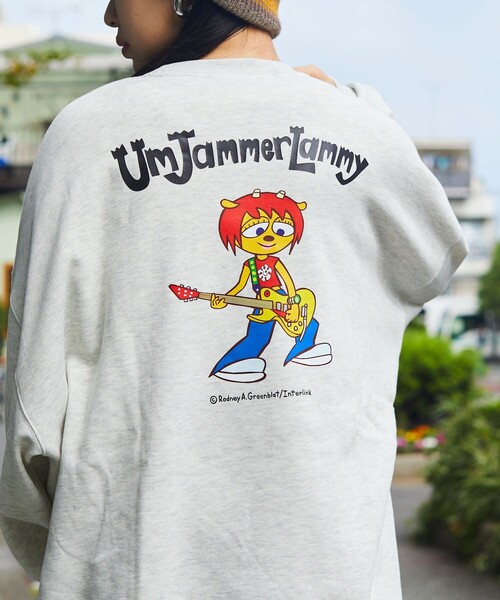 【セール】限定展開 PaRappa the Rapper/パラッパラッパー 別注 リラックスフィット バックプリント クルーネックスウェット（スウェット）｜FREAK'S STORE（フリークスストア） 5,037円