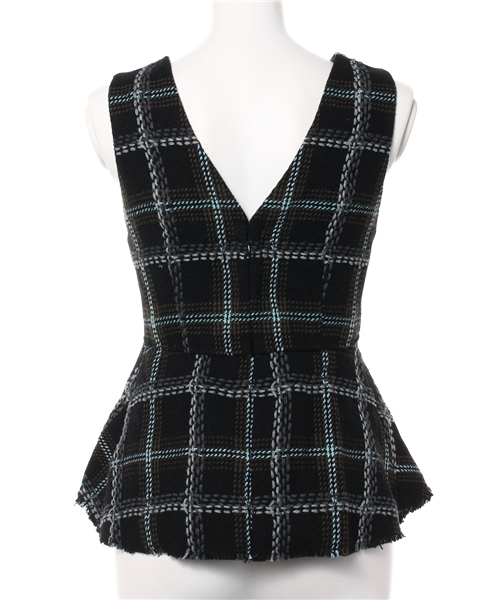SLY(スライ)の「TARTAN CHECK TOPS(タンクトップ・レディース・ブラック/ブラウン・FREE)」の4枚目の写真