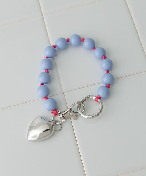 SMELLY（スメリー）の「カラーボールミニミラーキーチェーン（キーホルダー・レディース・ミント/レッド/ライトブルー/ベージュ/ラベンダー/ピンク・-）」の22枚目の写真