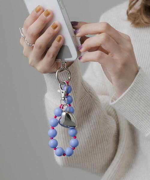 SMELLY（スメリー）の「カラーボールミニミラーキーチェーン（キーホルダー・レディース・ミント/レッド/ライトブルー/ベージュ/ラベンダー/ピンク・-）」の20枚目の写真
