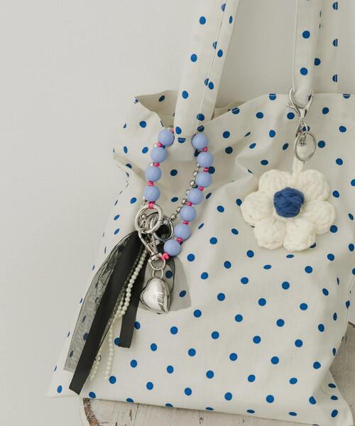 SMELLY（スメリー）の「カラーボールミニミラーキーチェーン（キーホルダー・レディース・ミント/レッド/ライトブルー/ベージュ/ラベンダー/ピンク・-）」の19枚目の写真