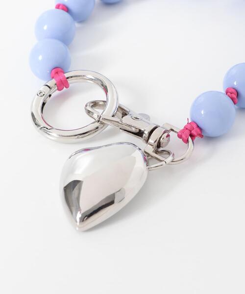 SMELLY（スメリー）の「カラーボールミニミラーキーチェーン（キーホルダー・レディース・ミント/レッド/ライトブルー/ベージュ/ラベンダー/ピンク・-）」の17枚目の写真