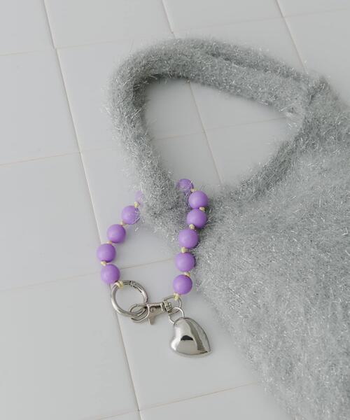 SMELLY（スメリー）の「カラーボールミニミラーキーチェーン（キーホルダー・レディース・ミント/レッド/ライトブルー/ベージュ/ラベンダー/ピンク・-）」の13枚目の写真