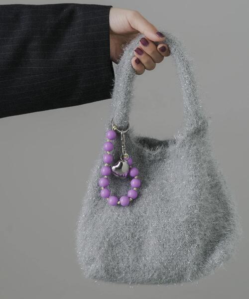 SMELLY（スメリー）の「カラーボールミニミラーキーチェーン（キーホルダー・レディース・ミント/レッド/ライトブルー/ベージュ/ラベンダー/ピンク・-）」の12枚目の写真