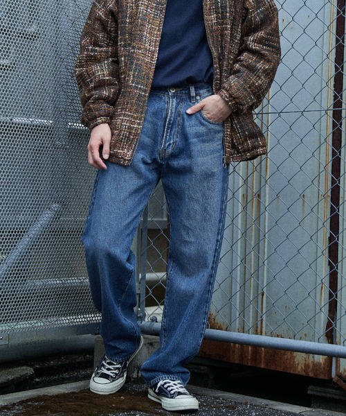 JEANS FACTORY （ジーンズファクトリー）の「[LIBERTO/リベルト] FIFTIES テーパードデニム（デニムパンツ・メンズ・ブラック/グリーン/ブルー/ライトインディゴブルー・32/31/30/29）」の4枚目の写真