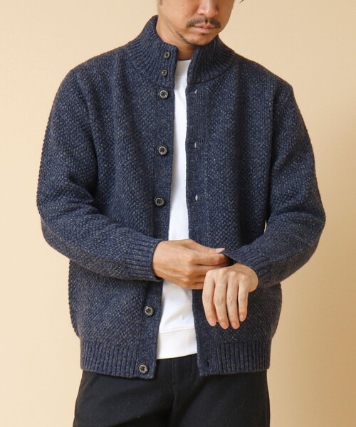 【セール】ミックスカラー スタンドカーディガン 24AW（カーディガン/ボレロ）｜NOLLEY'S（ノーリーズ）