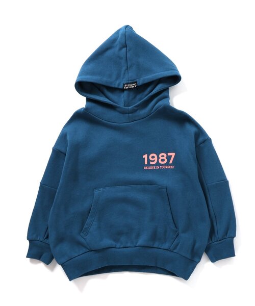 BREEZE(ブリーズ)の「【WEB限定】ゆるシルエットパーカー(パーカー・キッズ・チャコール/ネイビー・110/100/90/80/140/130/120)」の9枚目の写真