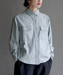 apartment department | シャンブレーデニムシャツ(シャツ/ブラウス)