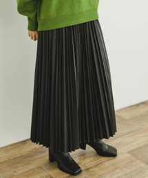 ITEMS URBANRESEARCH | フェイクレザープリーツスカート(スカート)