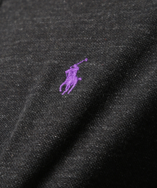 POLO RALPH LAUREN(ポロ ラルフ ローレン)の「カスタムフィット ロングスリーブド ポロシャツ(ポロシャツ・メンズ・ブラック/オレンジ/レッド/グレー/ライトブルー・MEDIUM/SMALL/X-LARGE/X-SMALL/LARGE)」の17枚目の写真