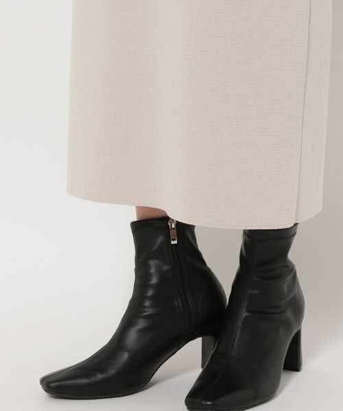 【セール】ソデレースニットワンピース248380（ワンピース）｜Andemiu（アンデミュウ）