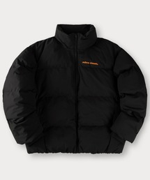 mihns closet（ミンズクローゼット）の「【76】【mihns closet/ミンズクローゼット】ワンポイントロゴ刺繍 無地 チェック柄 ボリューム ファイバー ダウンジャケット（ダウンジャケット/コート・メンズ）」