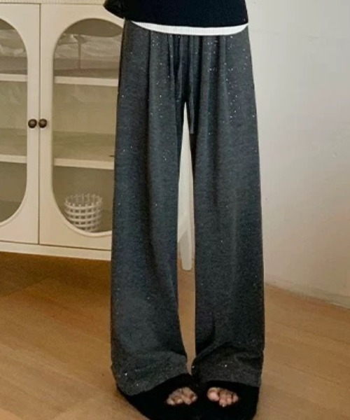 キラキラスウェットパンツ