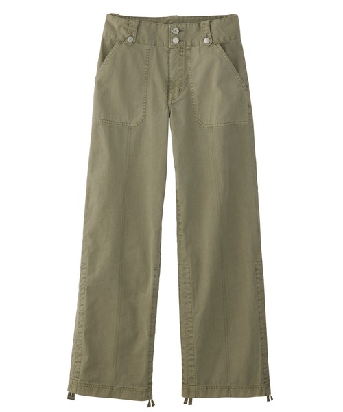 X-girl(エックスガール)の「ADJUSTABLE HEM PANTS(その他パンツ・レディース・ベージュ/オリーブ/ブラック・S/M/XS)」の19枚目の写真