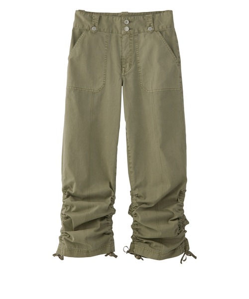 X-girl(エックスガール)の「ADJUSTABLE HEM PANTS(その他パンツ・レディース・ベージュ/オリーブ/ブラック・S/M/XS)」の20枚目の写真