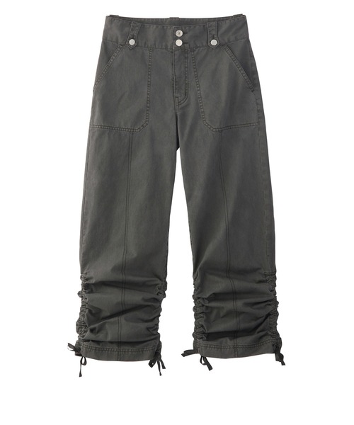 X-girl(エックスガール)の「ADJUSTABLE HEM PANTS(その他パンツ・レディース・ベージュ/オリーブ/ブラック・S/M/XS)」の22枚目の写真