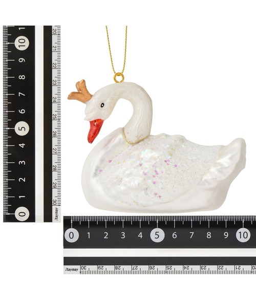 ガラスオーナメント スワン（インテリア雑貨）｜Francfranc（フラン