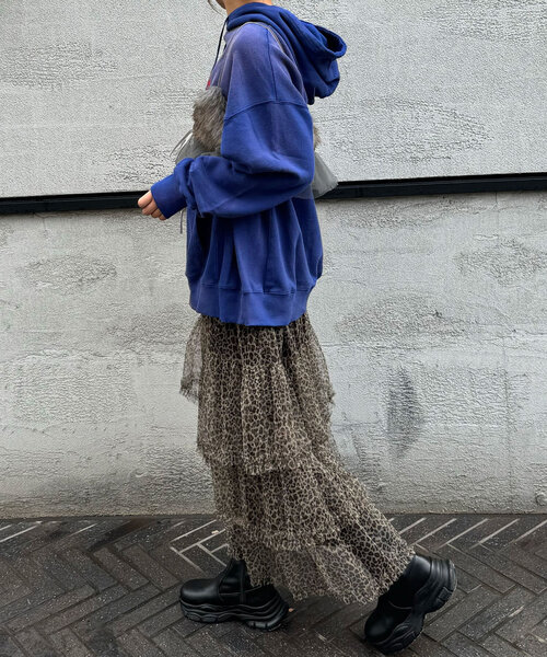 CIAOPANIC(チャオパニック)の「ファーチュールビスチェ(Tシャツ/カットソー・レディース・グレー/ブラウン・ONE SIZE)」の8枚目の写真