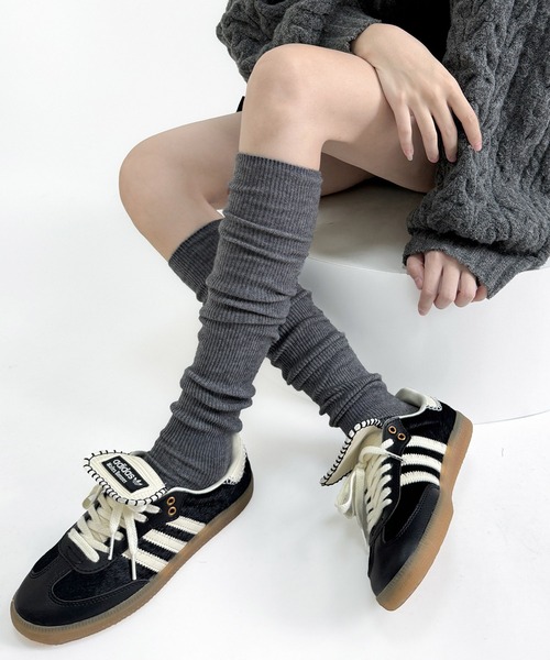 HALEY PESCA（ヘーリーペスカ）の「HALEY PESCA/ベーシックリブハイソックス（ソックス/靴下・レディース・ホワイト/ブラウン/レッド/グレー/ブラック・FREE）」の15枚目の写真