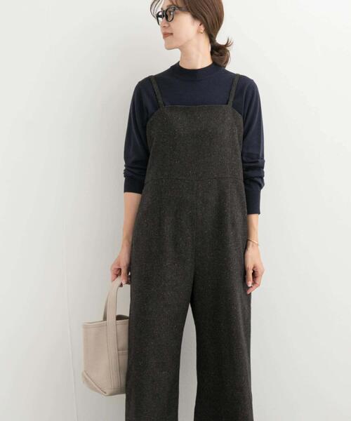 最終価格‼️handsofcreation ネップウェザークロスサロペット 最終価格‼️handsofcreation ネップウェザークロスサロペット 最終価格