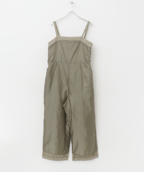 URBAN RESEARCH DOORS ネップツイードサロペット新品 URBAN RESEARCH DOORS サロペット オーバーオール ネップ