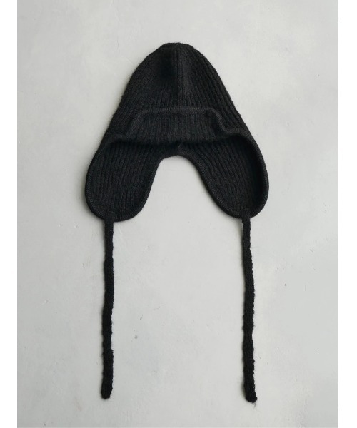 TRUNC(トランクエイティーエイト)の「Flight Knit Beanie(ニットキャップ/ビーニー・レディース・ブラック/グレー・FREE)」の12枚目の写真
