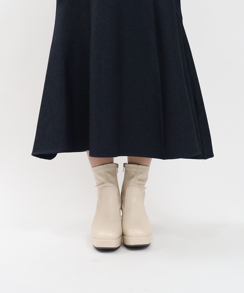 ASTORIA ODIER（アストリアオディール）の「【美人百花掲載】ウールライクベルト付きマーメイドスカート（スカート・レディース・チャコールグレー/ブラウン/ネイビー・SMALL/MEDIUM/LARGE）」の22枚目の写真