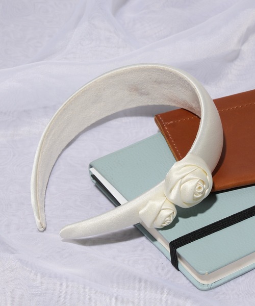 セール】【MAISON BREEZE reveur】Rose headband バラ