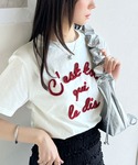 mily bilet(ミウィビレット)の「トップス(Tシャツ/カットソー)」