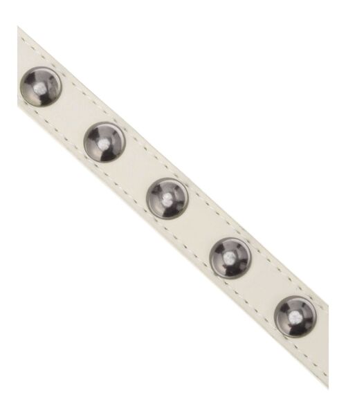 jouetie（ジュエティ）の「スタッズスリムベルト（ベルト・レディース・オフホワイト/ブラック・FREE）」の6枚目の写真