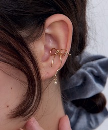 Heartdance（ハートダンス）の「ニュアンスリボンラインイヤーカフ（イヤーカフ）」