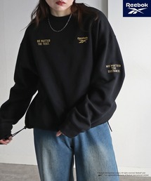 COURO（コウロ）の「【Reebok/リーボック】 別注 3ポイント刺繍裾ドロストクルーネックスウェット（スウェット）」