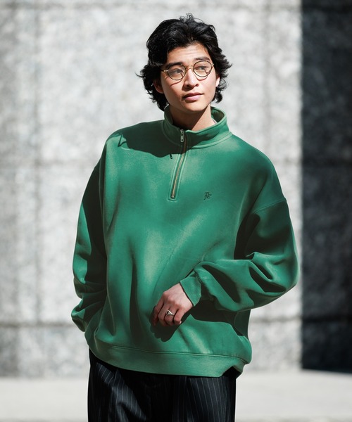 RAGEBLUE（レイジブルー）の「ピグメント/ワンポイント刺繍テック