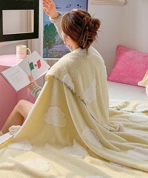 モコモコ毛布（ブランケット）｜aimoha（アイモハ）のファッション通販