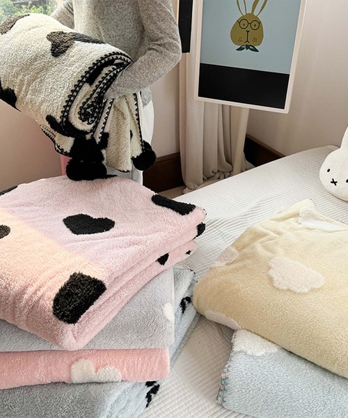 モコモコ毛布（ブランケット）｜aimoha（アイモハ）のファッション通販