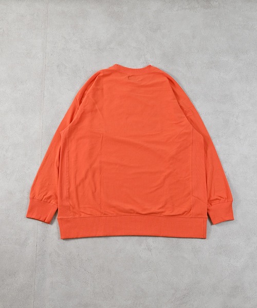 MARKEY'S(マーキーズ)の「長袖リブロンティー/おとな(Tシャツ/カットソー・レディース・ラベンダー/オレンジ/ライトグリーン/オフホワイト・170cm)」の6枚目の写真