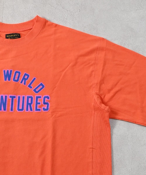 MARKEY'S(マーキーズ)の「長袖リブロンティー/おとな(Tシャツ/カットソー・レディース・ラベンダー/オレンジ/ライトグリーン/オフホワイト・170cm)」の7枚目の写真