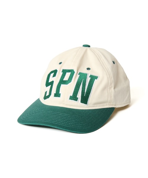 SOPHNET.（ソフネット）の「2TONE CAP（キャップ・メンズ・ネイビー/グリーン・FREE）」の2枚目の写真