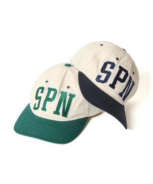 SOPHNET.（ソフネット）の「2TONE CAP（キャップ・メンズ・ネイビー/グリーン・FREE）」の4枚目の写真
